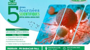 Journées scientifiques, cinquième édition, de l’hôpital général Idrissa Pouye de Dakar